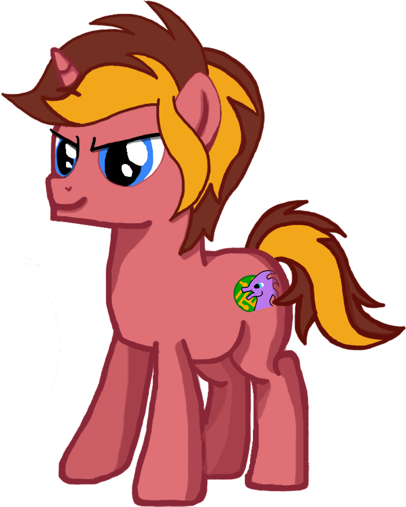 And I'm A Pony Who Likes Fantasy, And I'm A Software - Cartoon (878x1080)