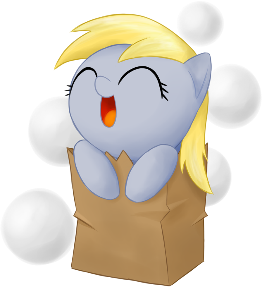 Old Fashioned My Little Pony Wedding Flower Fillies - Chibi My Little Pony Derpy (1000x1000)