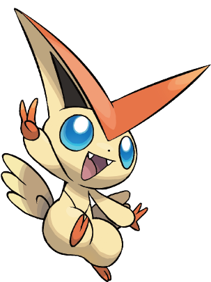 494victini Pokemon 20th Anniversary - Pokemon Victini (409x434)