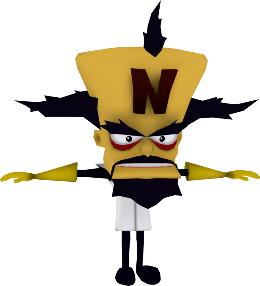 20th Anniversary Edition Render Doctor Neo Cortex - Neo Cortex Render (852x937)