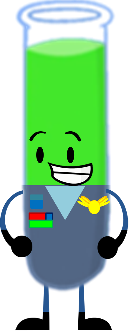 More Like Oggy And The Cockroaches By Kogerou - Inanimate Insanity Test Tube Body (438x1125)