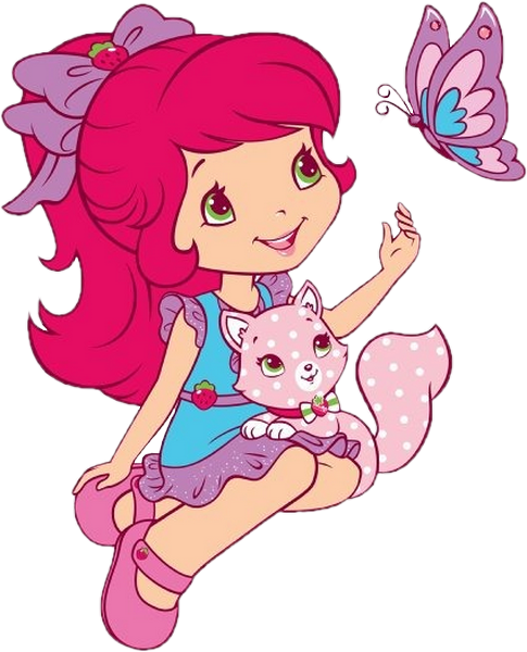 Strawberry Shortcake Cartoon - Cartoon Strawberry Shortcake All Characters (485x600)