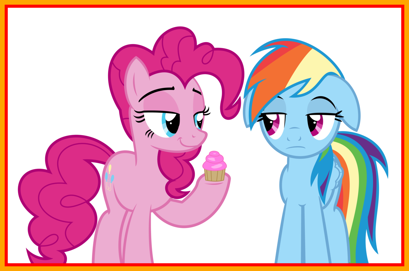 Inspiring Artist Kuren Cupcake Duo Floppy Ears Food - Automatic Vectorization (1330x883)
