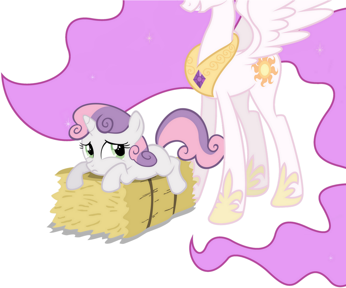 Pony Sweetie Belle Applejack Pink Mammal Cartoon Fictional - Horse (1225x1000)