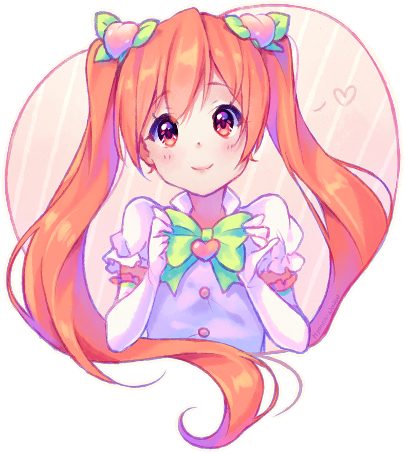 Yummy Peach By Hyanna-natsu On Deviantart - Red Hair (805x900)