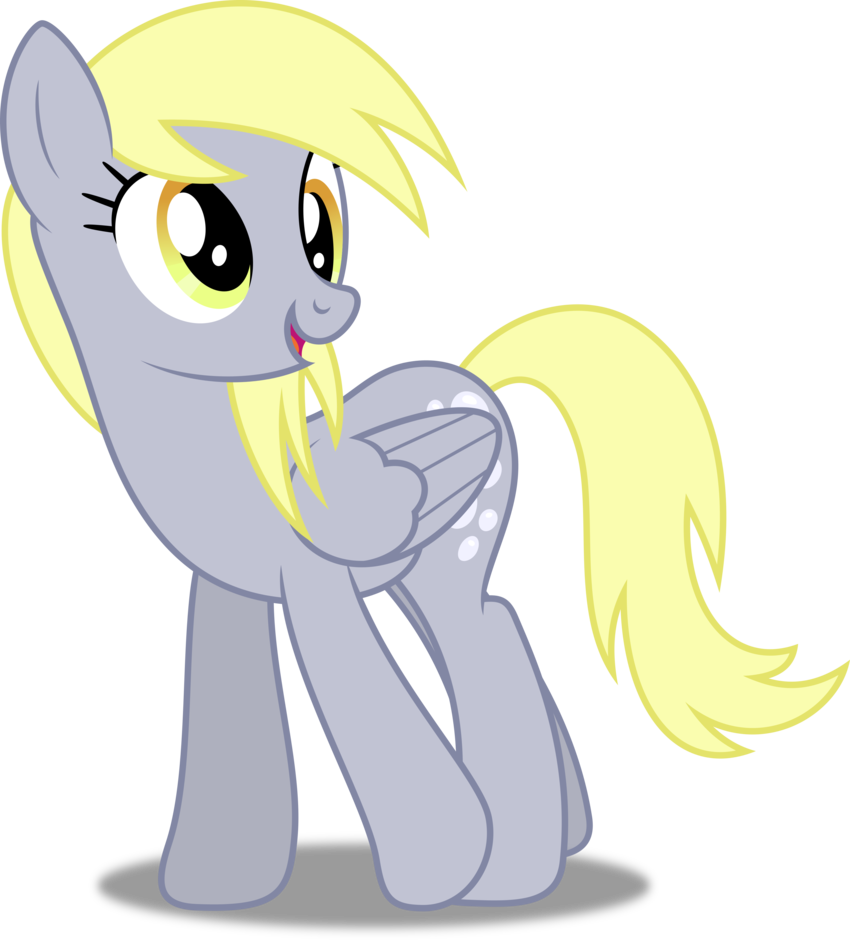 Vector - Derpy Hooves (850x940)