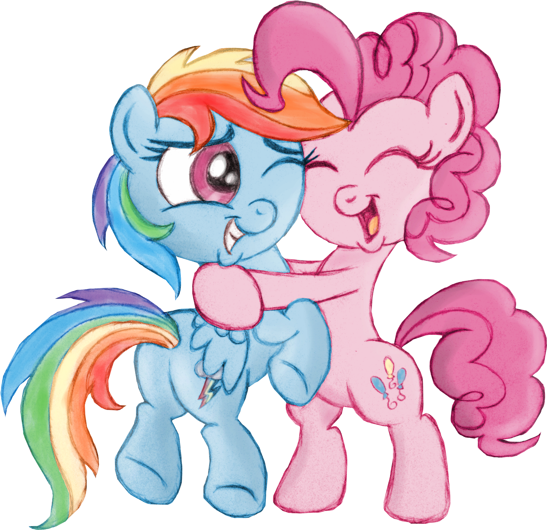 Pony Rainbow Dash Pinkie Pie Derpy Hooves Applejack - Cartoon (2104x1968)