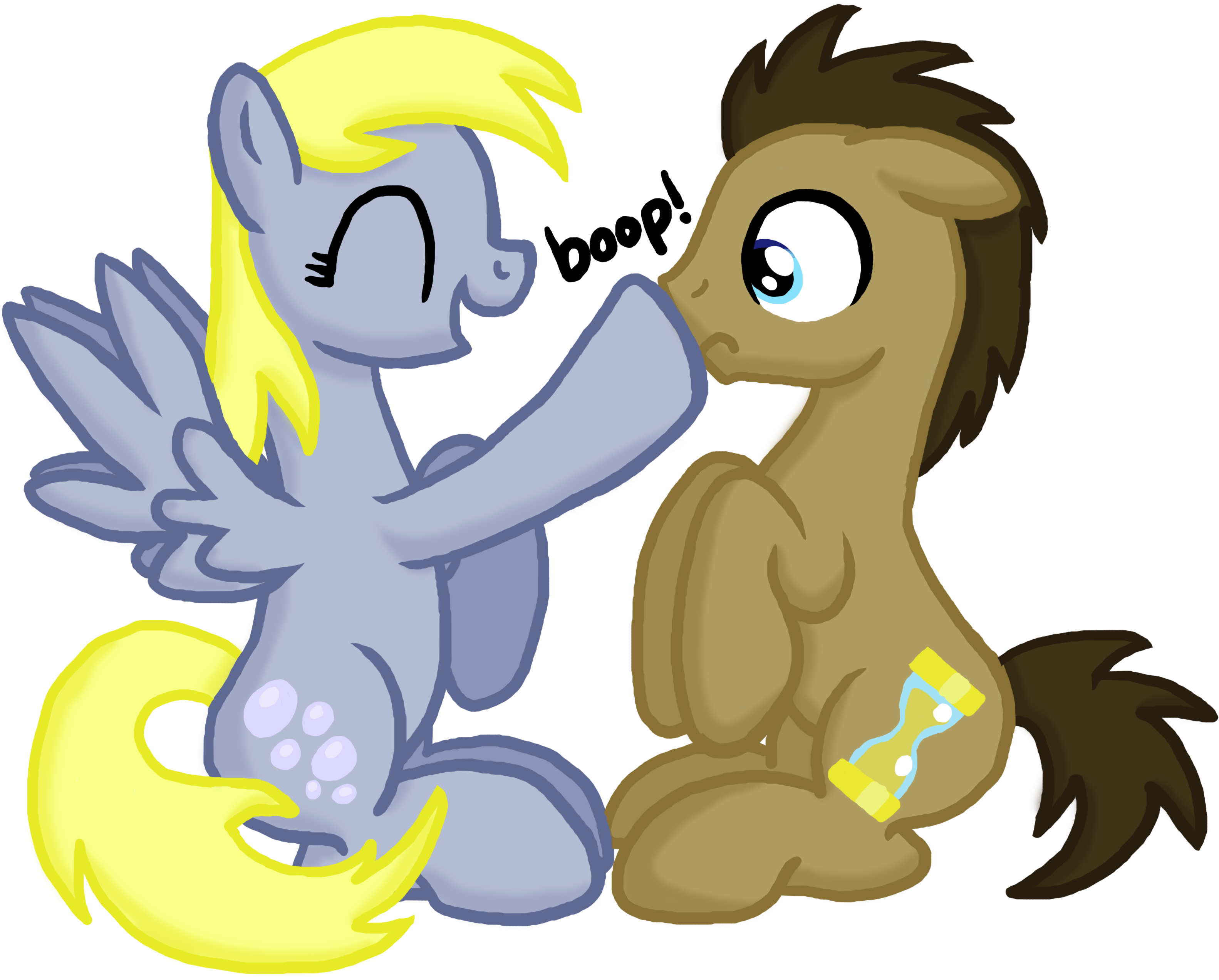 My Little Pony Derpy Hooves And Doctor Whooves Download - Derpy Hooves (3306x2742)
