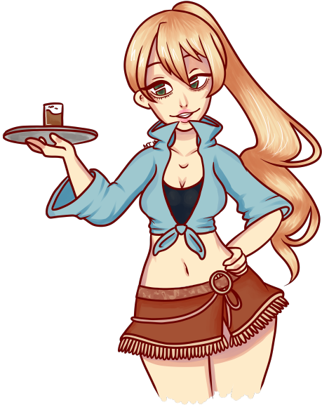Kathy From Harvest Moon - Harvest Moon Kathy Art (500x599)