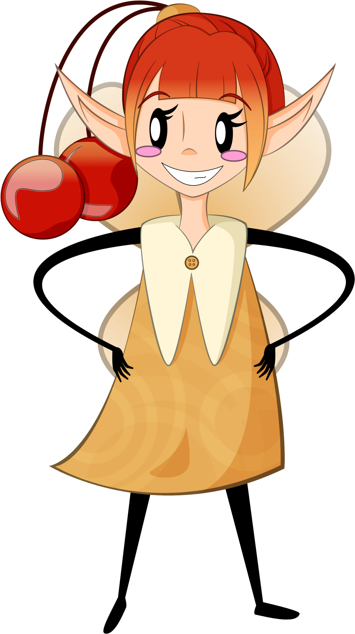 Cayenne The Harvest Sprite - Cartoon (1280x2166)