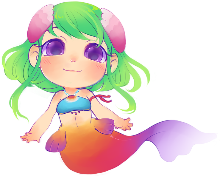 Leia - Harvest Moon - Cartoon (784x602)