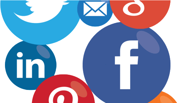 Social Media Icons - Social Media Transparent Gif (620x330)