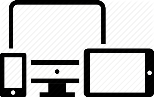 Responsive Web Device Laptop Smartphone Tablet Pc Monitor - Bild (512x321)