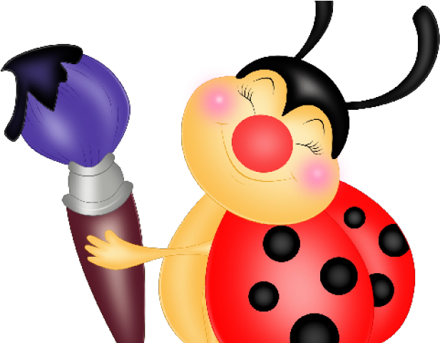 Ladybug Clipart School - Animals School Clip Art (640x480)