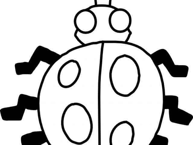 Black And White Ladybug Clipart - Things I Do That Bug Others (640x480)