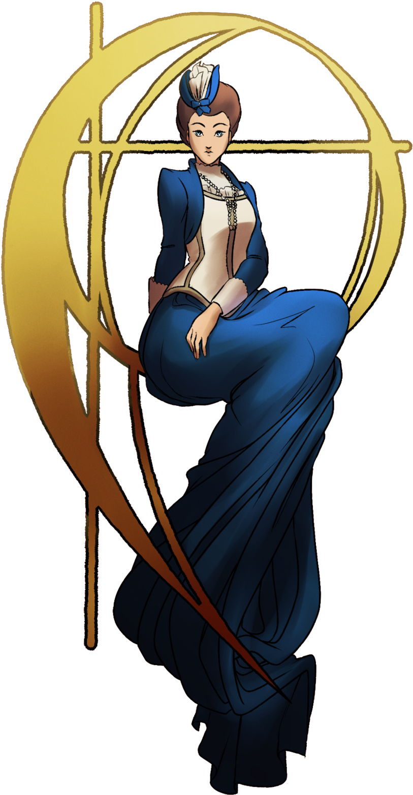 Lady Comstock By Thestrayliger On - Cartoon (1024x1707)