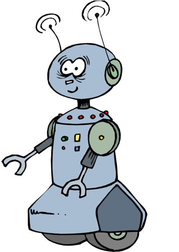 Robot Clipart - Clip Art (439x500)
