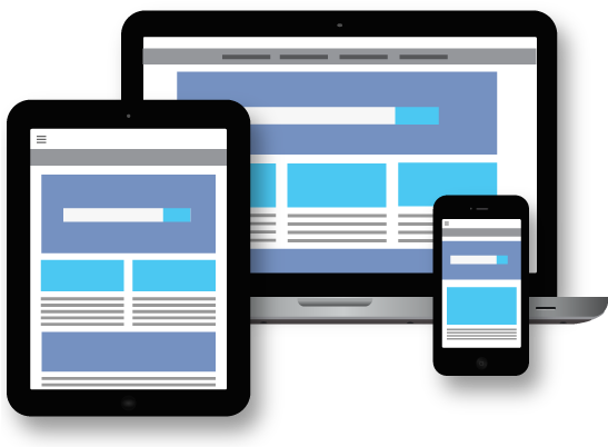 Example Image Of How A Smart Responsive Web Site Works - Tennessee (600x417)