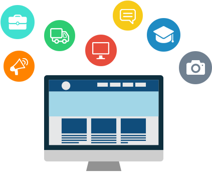 Engaging Design Services For All Industries - Professional Web Developers Logo (450x380)