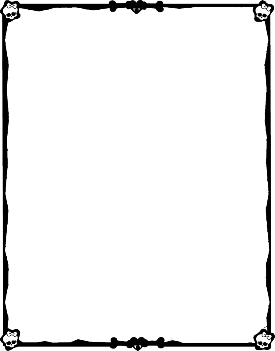 Monster High Picture Frame By ~shaibrooklyn On Deviantart - Frame Monster (900x1149)