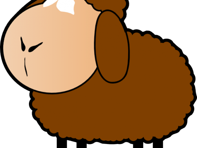 Lamb Clipart Brown Sheep - Clip Art Brown Sheep (640x480)