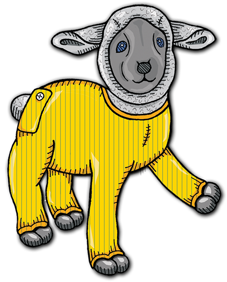 Les The Lamb - Once Upon This Rock: Christian Rock Goes Lullaby (500x575)