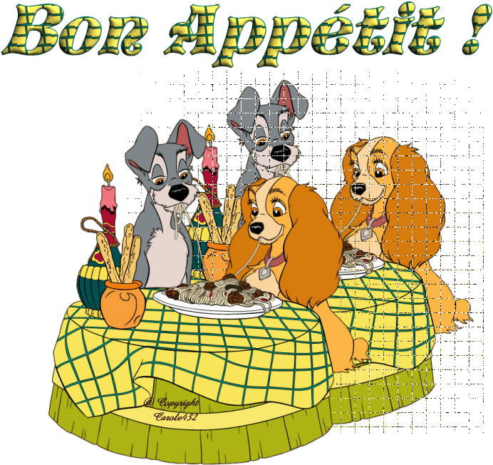 Bon Appétit - Lady And The Tramp (700x670)