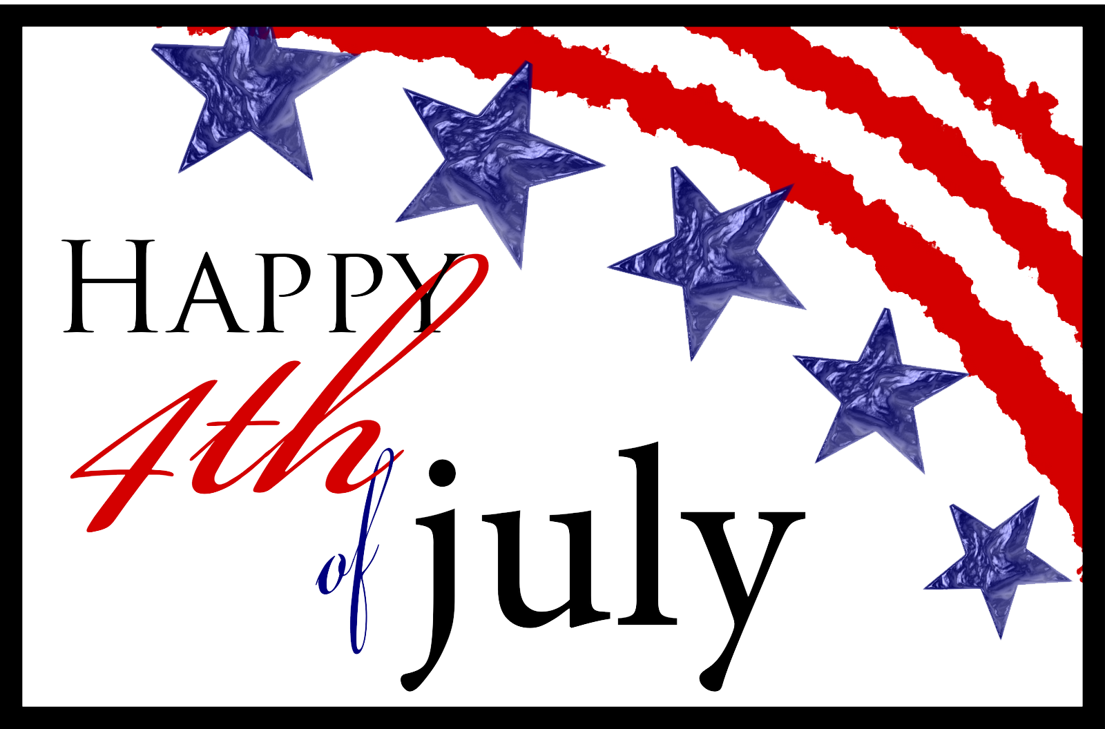 Independence Day 4th July Png Transparent Images Png - Happy 4th Of July 2018 (1600x1056)
