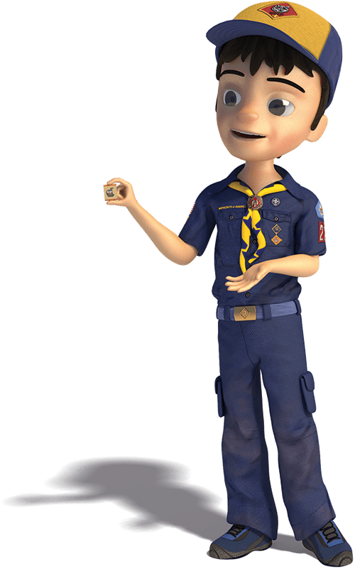Cub Scout Ethan Clipart 2 By Ashley - Cub Scout Ethan Clip Art (500x801)