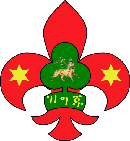 Alternate Version Of The Membership Badge Of The Ethiopia - Scout Association Of Nigeria (440x477)