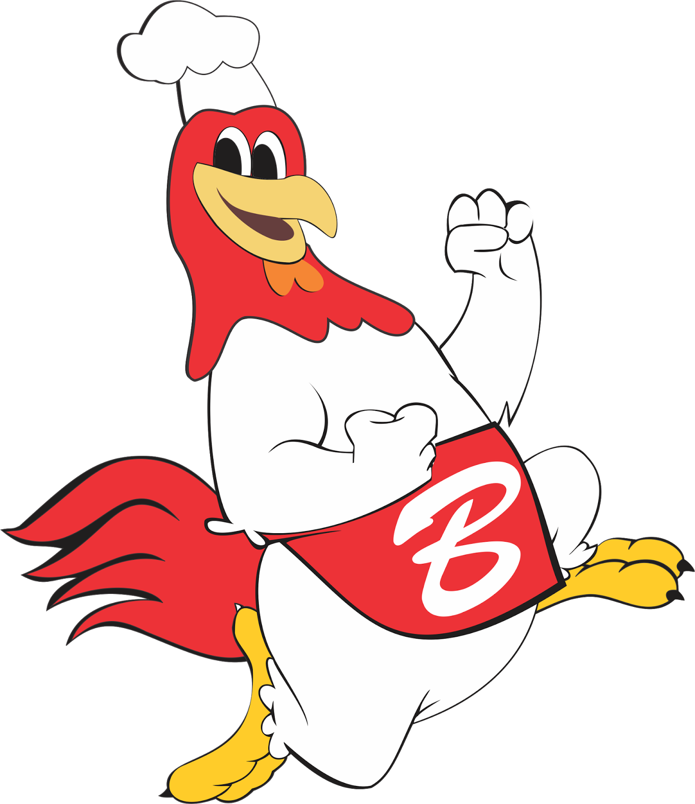 Foghorn Leghorn Crispy Fried Chicken Kfc - B Exprezz Fried Chicken (1383x1600)
