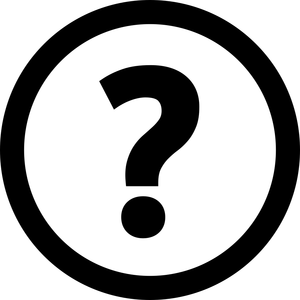 Question Mark Svg Png Icon Free Download - Question Mark Transparent (980x980)