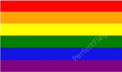 Rainbow Flag Png Transparent Png Images - Gay Flag (400x400)