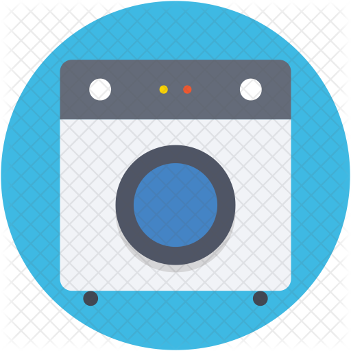 Washing Machine Icon - Laundry Symbol (512x512)