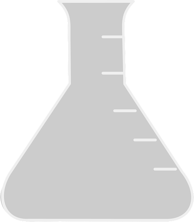 Flask, Erlenmeyer Flask, Glassware, Laboratory, Lab - Laboratory Flask (628x720)