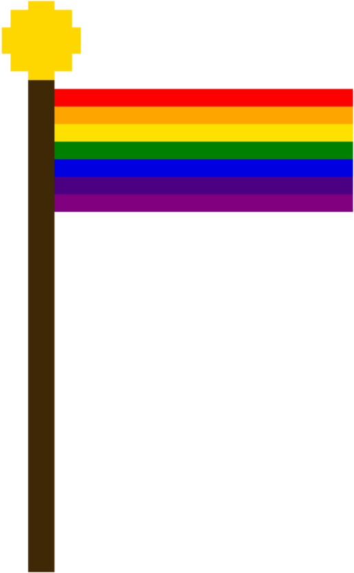 Gay/lesbian Pride Flag By Sushiforkids - Graphic Design (894x894)