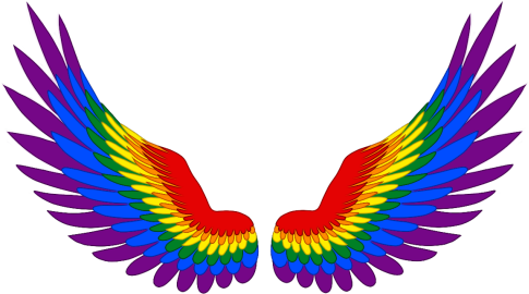 10 - Angel Wing Wing Decal (500x295)
