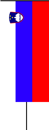 Tak Se Obesi Zastava Z Vodoravnega Droga, Ki Drog Ide - Graphic Design (500x500)