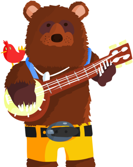Ukulele Clipart Transparent Tumblr - Clip Art (500x577)