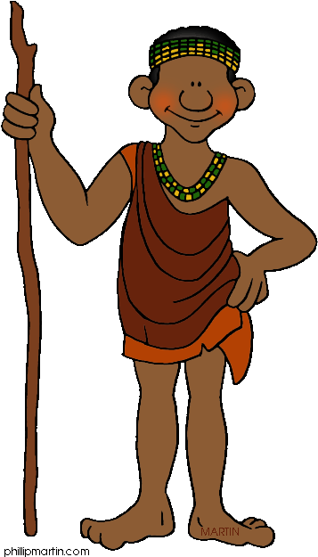 Nile River Clipart Kush - San People Lived (383x648)