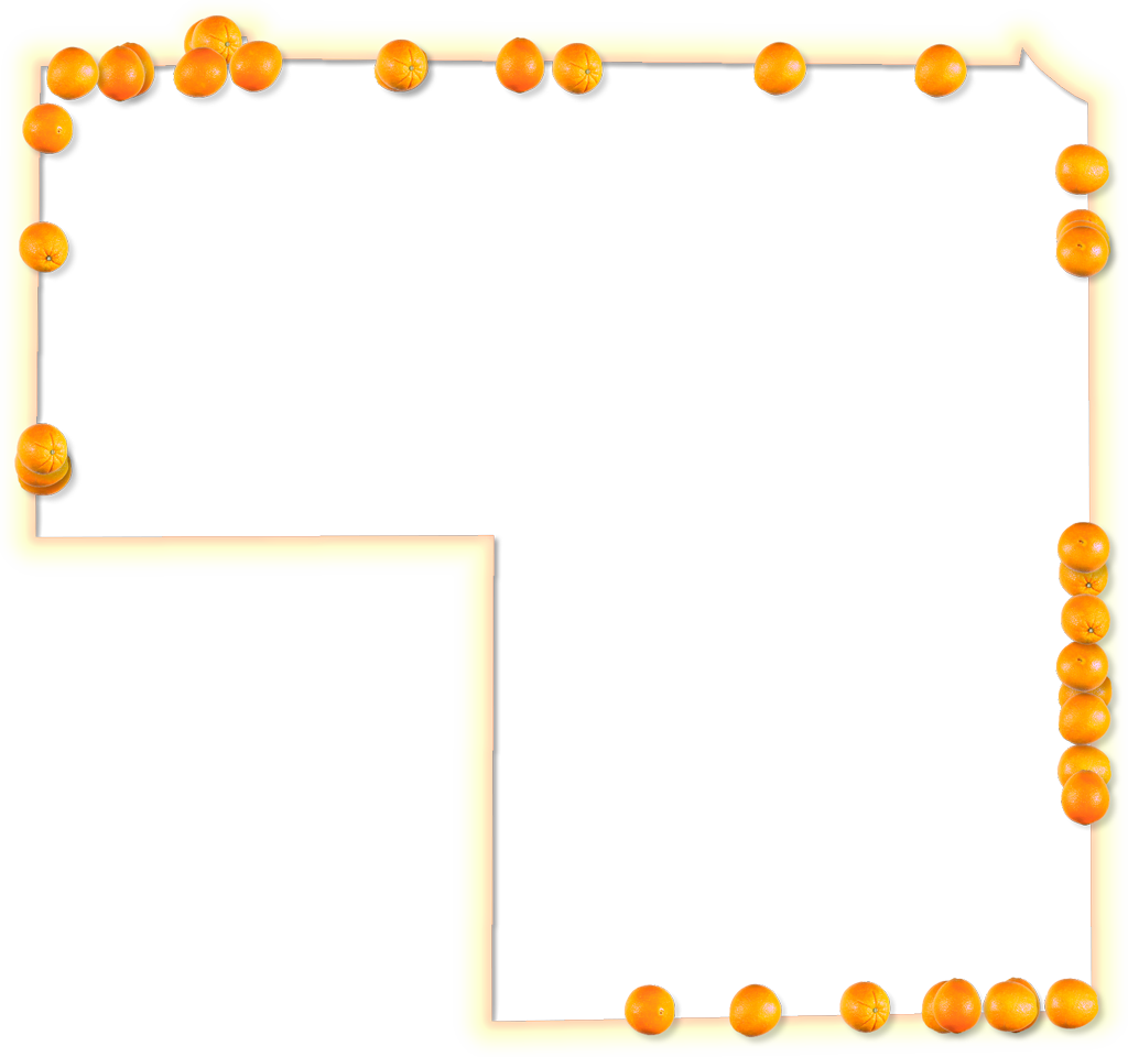 A Map Of Hendry With A Yellow-orange Glow Border And - Electronics (1024x960)