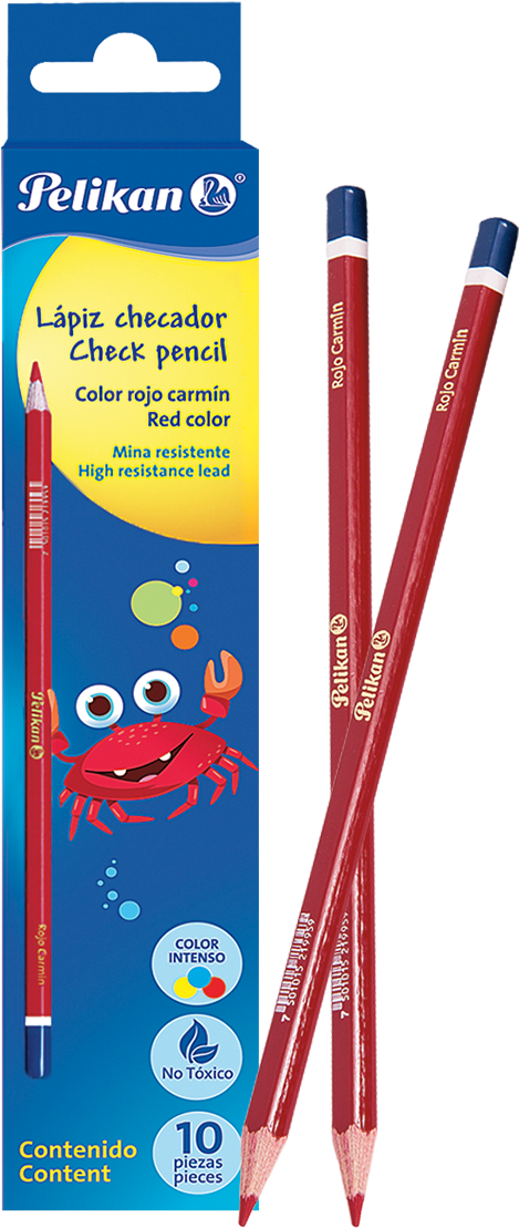 Lapiz Rojo Pelikan - Pelikan Bicolor (1200x1200)