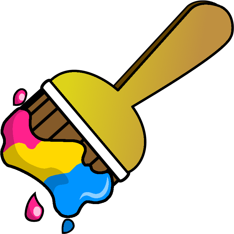 Of Gay I Made Lgbt Paint Brushes Again, This Time With - Neopets Starry Paint Brush (800x800)