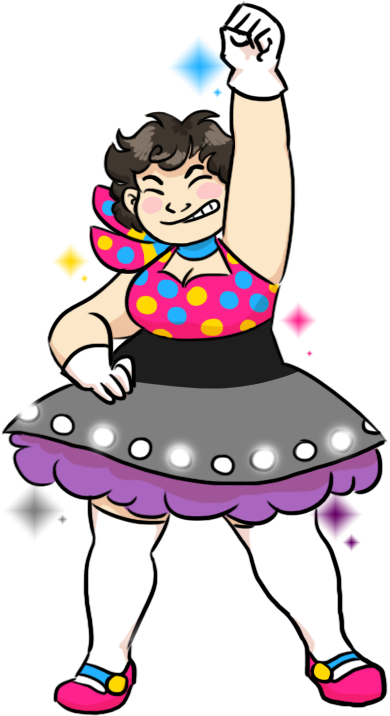 A Few Months Back, @simandthedimbulbv2-0 Drew Me As - Clip Art (435x745)