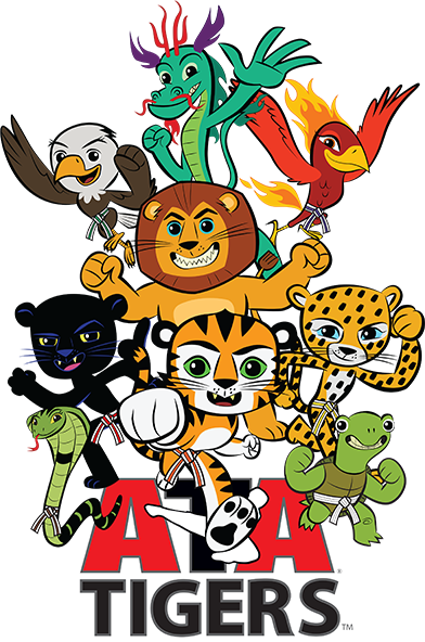 Tiny Tigers Tae Kwon Do -ata - Ata Tigers (392x592)