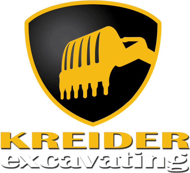 Kreider Excavating Logo - Flag Connections Army Flag And Certificate Display (640x574)