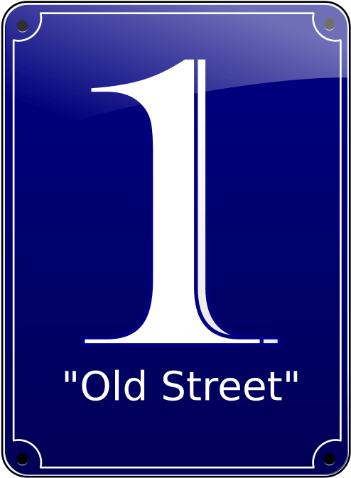 Old Street Sign No 1 Clipart Icon Png - Mesomorfo (600x800)