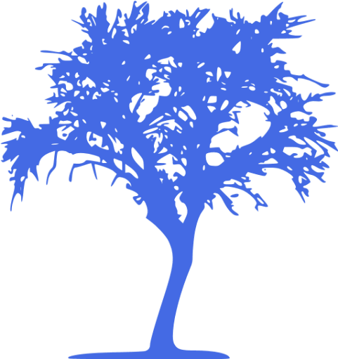 Royal Blue Tree (512x512)