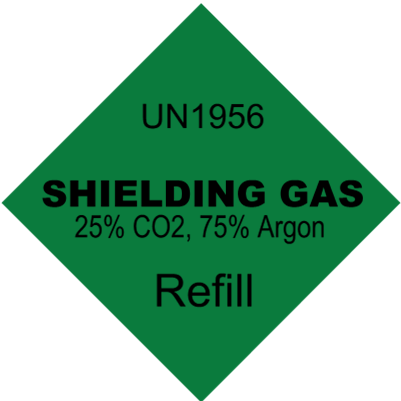 75/25 Argon Co2 Mix For Wire Welding - Sign (800x800)