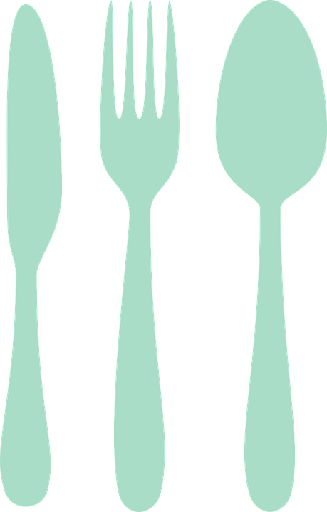 Cutlery Clipart Table Setting - Clip Art (459x720)